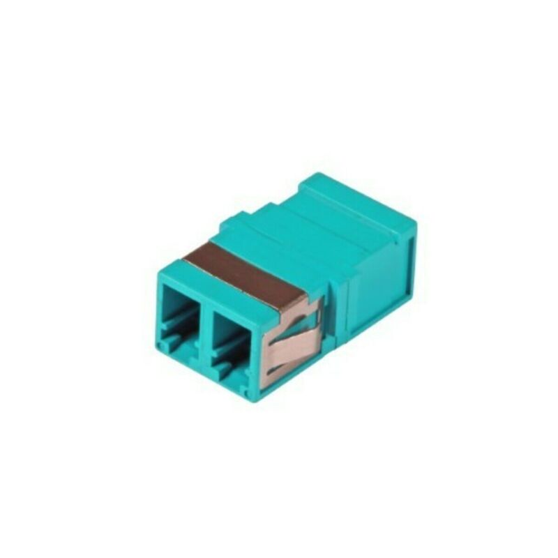 Multimode keystone-kobling LC-LC duplex turkis