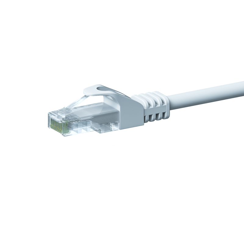 CAT5e UTP patch kabel 5m hvid - CCA