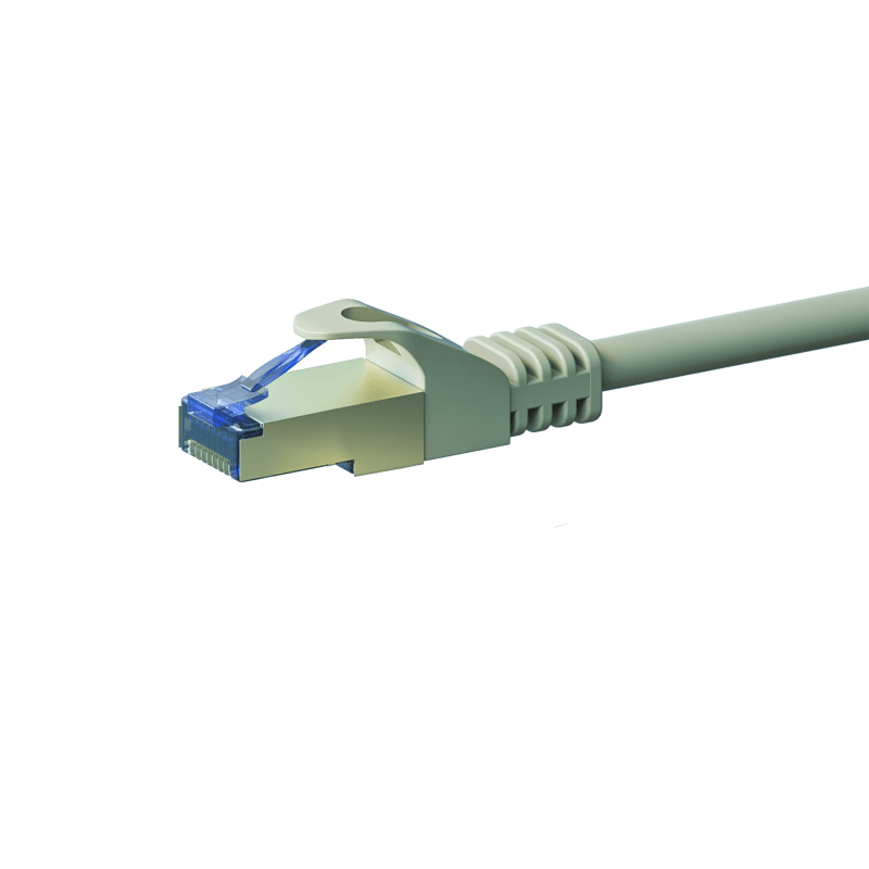 CAT6a S/FTP (PIMF) patchkabel 5m grå