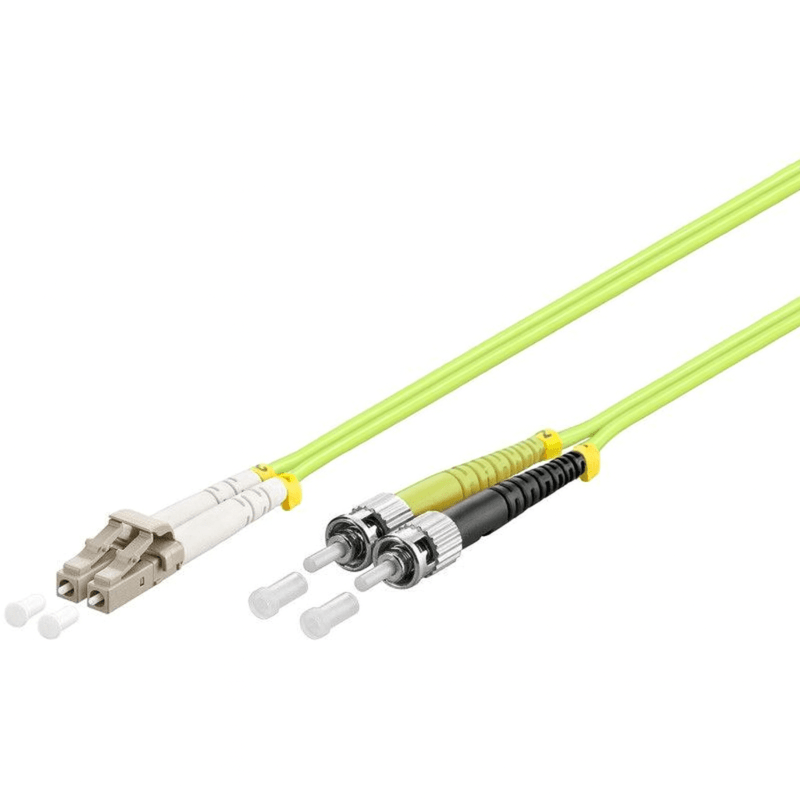 Fiberoptisk kabel LC-ST OM5 (laseroptimeret) 20m