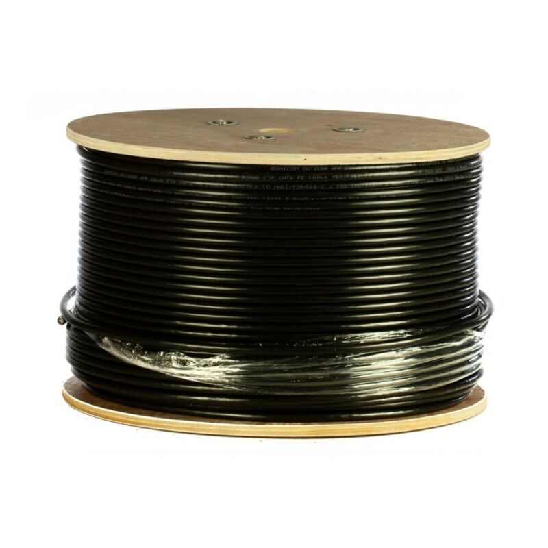 DANICOM CAT6 UTP 305m Udendørs kabel på rulle - PE (Fca)