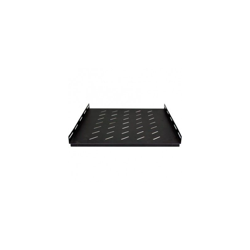 Kraftig hylde til 600 mm dybt serverskab - 1U (100 kg)