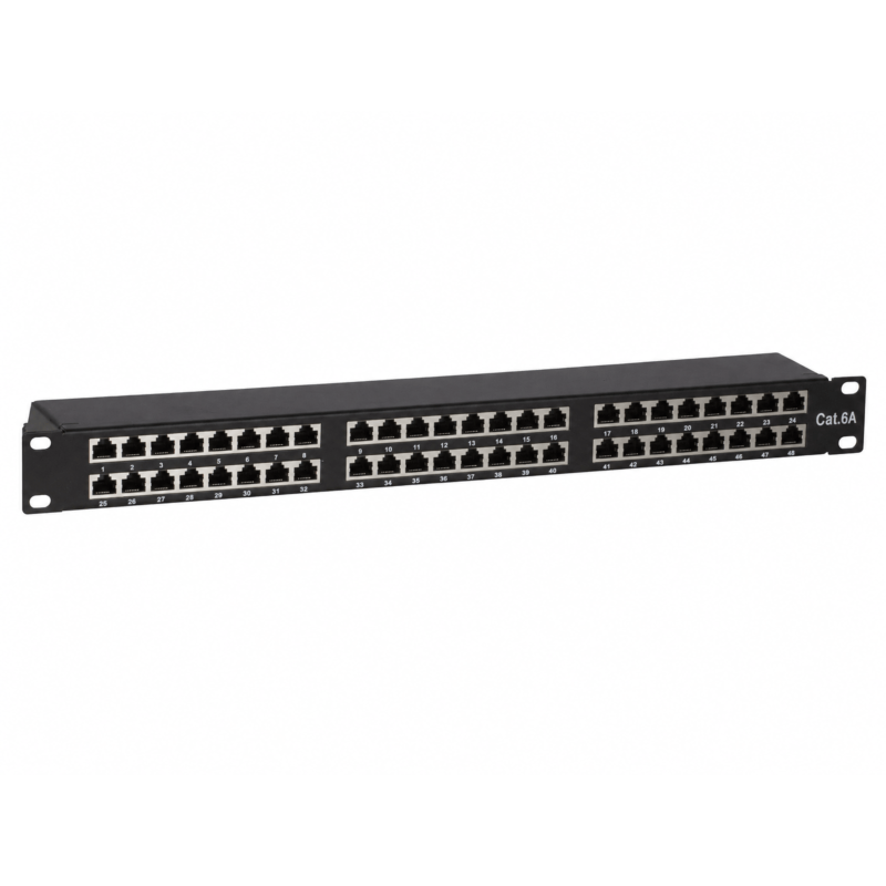 CAT6a STP patchpanel - 48 porte