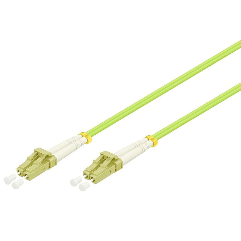 Fiberoptisk kabel LC-LC OM5 (laseroptimeret) 1,5m