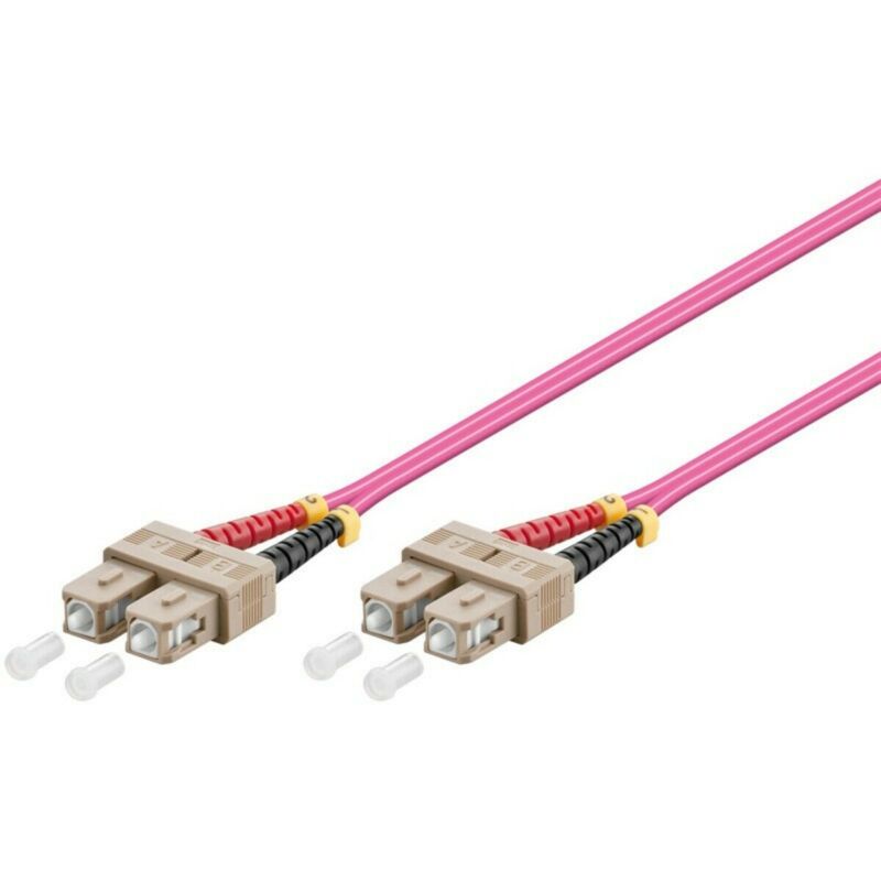 Fiberoptisk kabel SC-SC OM4 15m