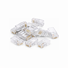 DANICOM UTP CAT5e RJ45 stik - til fleksibel og stiv kerne - 10 stk.