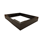 Base til 19 tommer serverskabe 600x600x150 mm (BxDxH)