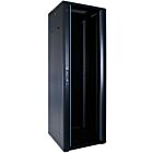 37U serverskab med glaslåge 600x600x1800mm (BxDxH)