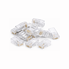 DANICOM UTP CAT6 RJ45 Connector - til fleksibel kerne - 10 stk
