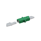 Single-mode kobling E2000-E2000 simplex grøn