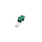 Singlemode kobling LC-LC duplex grøn