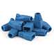 DANICOM RJ45 kabelbeskytter blå stor - 10 stk