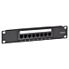 10 tommer CAT5e UTP patchpanel - 8 porte