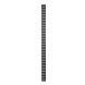 42U lodret kabelbakke - 30 cm bred