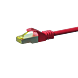 Cat7 S/FTP (PIMF) patchkabel 2m rød