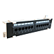 CAT5e UTP vægmonteret patchpanel - 12 porte