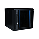 10 tommer 6U serverskab med glaslåge 370X450X370mm (BxDxH)