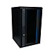 10 tommer 12U serverskab med glaslåge 370x450x618mm (BxDxH)