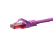 UTP CAT6 patchkabel 2m pink - 100% kobber