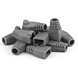 DANICOM RJ45 Kabelgennemføring Grå - 10 stk