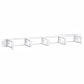 19 tommer kabelholder 1U hvid