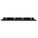 19 tommer skinne med velcro - 1U