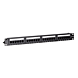 CAT5e UTP patch panel - 24 porte