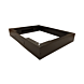 Base til 19 tommer serverskabe 600x1200x150 mm (BxDxH)