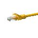UTP CAT5e patchkabel 1m gul - 100% kobber