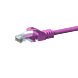 UTP CAT5e patchkabel 3m pink - 100% kobber