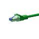 CAT6a S/FTP (PIMF) patchkabel 1m grøn