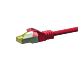 Cat7 S/FTP (PIMF) patchkabel 3m rød