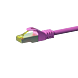 Cat7 S/FTP (PIMF) patchkabel 0,25 m pink