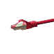 CAT6 S/FTP (PIMF) patchkabel 3m rød