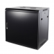 9U vægskab med metaldør 600x450x500mm (BxDxH)