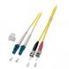 OS2 duplex fiberoptisk kabel LC-ST 7,50m