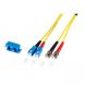 OS2 duplex fiberoptisk kabel SC-ST 20m