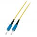 OS2 simplex fiberoptisk kabel SC-SC 15m