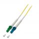OS2 simpleks fiberoptisk kabel LC/APC-LC 1m