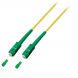OS2 simplex fiberoptisk kabel SC/APC-SC/APC 1m