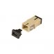 Multimode keystone-kobling SC-SC simplex beige