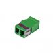 Singlemode keystone kobling LC-LC duplex grøn