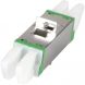 Single-mode kobling E2000-E2000 duplex grøn