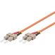 Fiberoptisk kabel SC-SC OM2 5m