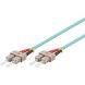 Fiberoptisk kabel SC-SC OM3 2m