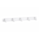 19 tommer kabelholder metal 1U - hvid