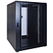 22U serverskab med perforeret dør 800x1200x1200mm (BxDxH)