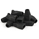 DANICOM RJ45 Kabelgennemføring Sort - 10 stk