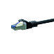 CAT6a S/FTP (PIMF) patchkabel 2m sort
