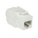CAT6a UTP Keystone Connector - Værktøjsløs - Hvid